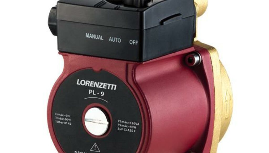 Pressurizador para Aquecedor de Água a Gás 127V 110V PL9 Lorenzetti