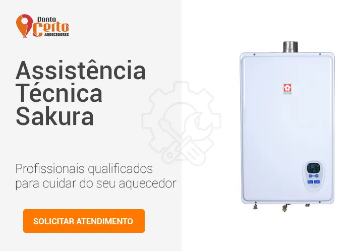 assistência técnica de aquecedores sakura