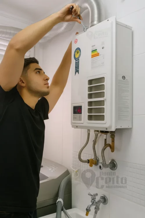 visita técnica de aquecedores a gás em são paulo