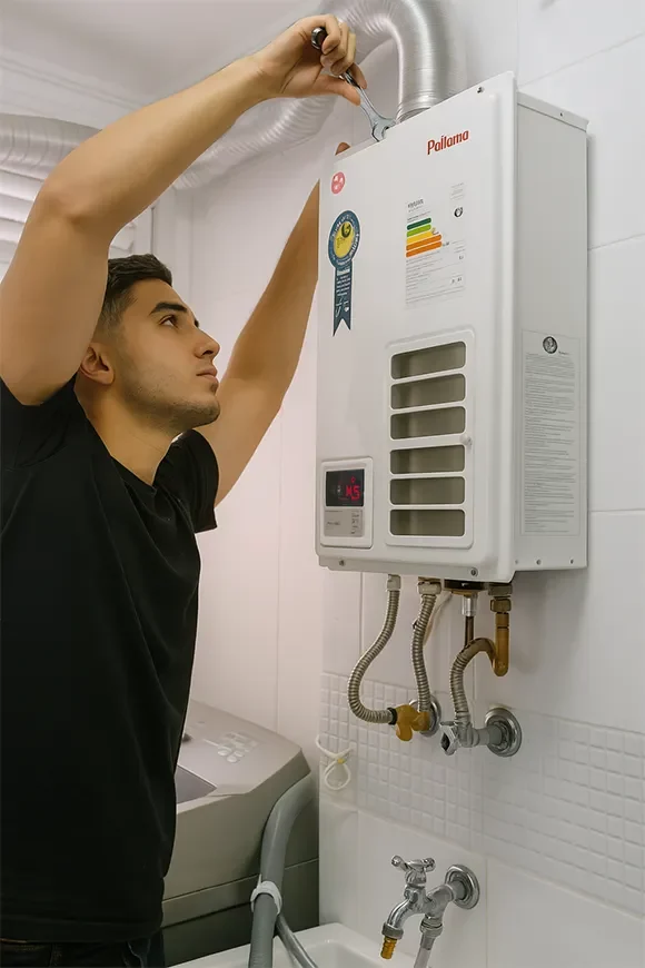 visita técnica de aquecedores a gás em são paulo